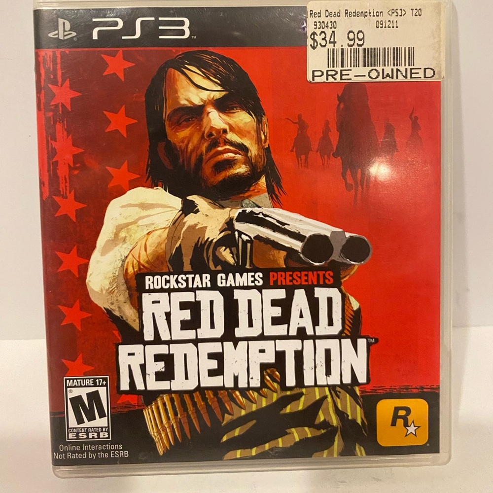 PS3 PlayStation games Red Redemption Grand Theft Auto 4 Farcry 3